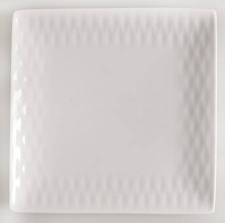 Diamonds Square Appetizer Plate