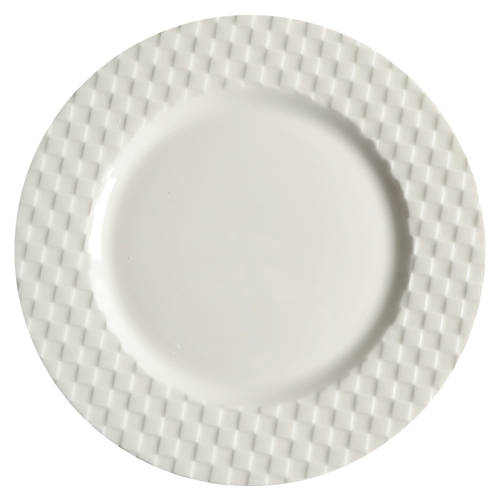 Basketweave Salad Plate