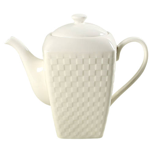 Basketweave Teapot & Lid