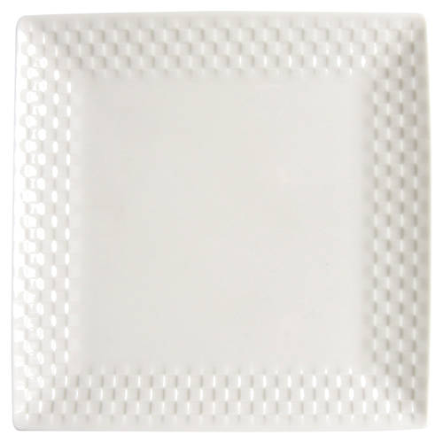 Basketweave Salad Plate
