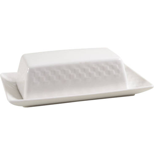 Basketweave 1/4 Lb Covered Butter
