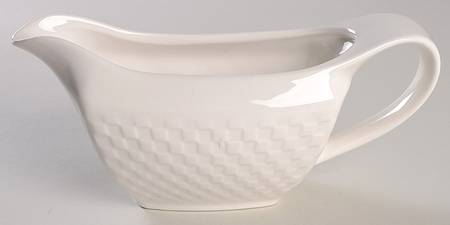 Basketweave Gravy Boat