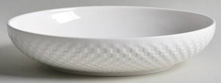 Basketweave 9" Individual Pasta Bowl