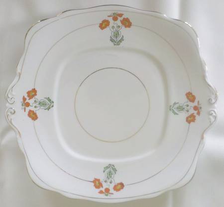 3515 Handled Cake Plate