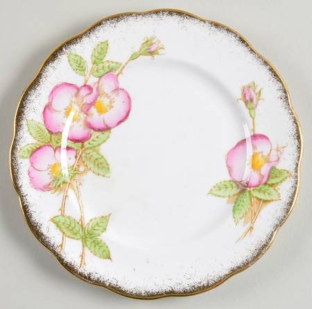 Wild Rose (Brushed Gold) by Royal Albert