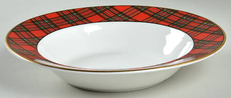 Royal Stewart Rim Soup Bowl