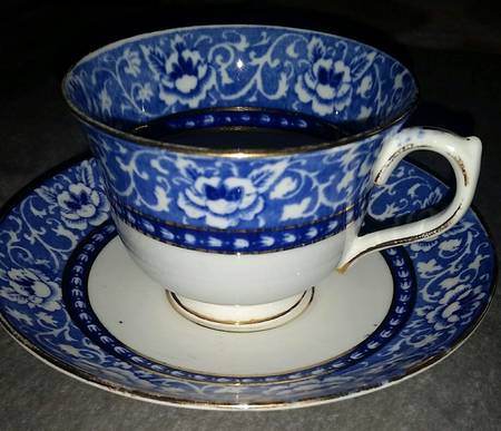 9617 Footed Cup & Saucer Set