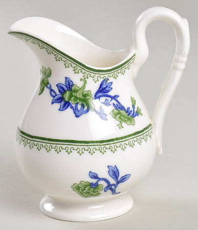 W8464-Green & Blue Mini Creamer