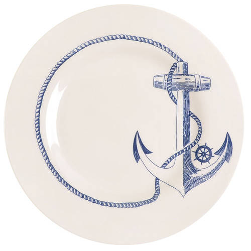 Anchor Salad Plate