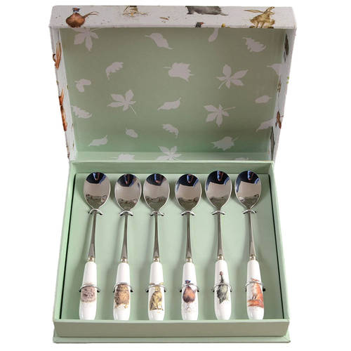 Wrendale Designs Teaspoon - Set of 6 (Motif 1-6)