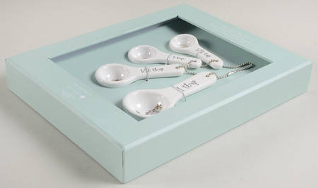 Wrendale Designs (4 Pc) Ceramic Measuring Spoon Set