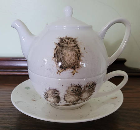 Wrendale Designs Individual Teapot with Cup & Saucer