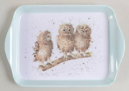Wrendale Designs 9" Rectangular Melamine Tray by Royal Worcester