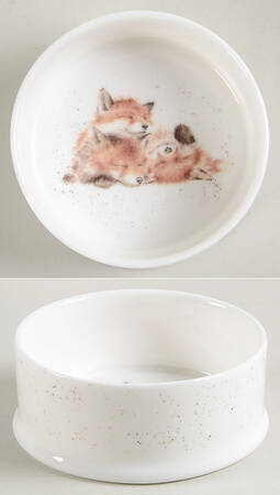 Wrendale Designs 3" Round Box No Lid by Royal Worcester