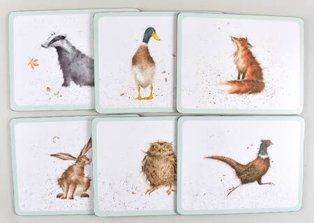 Wrendale Designs (Set of 6) Corkboard Placemat (PMCBM1-6)