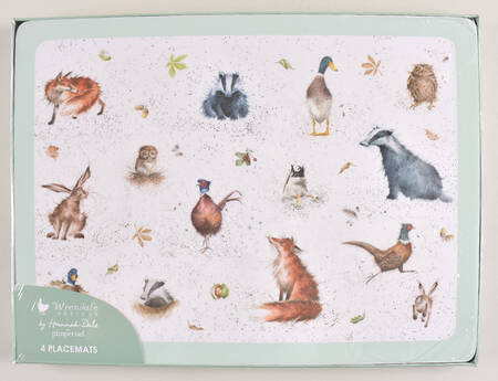 Wrendale Designs Corkboard Placemat - Set of 4