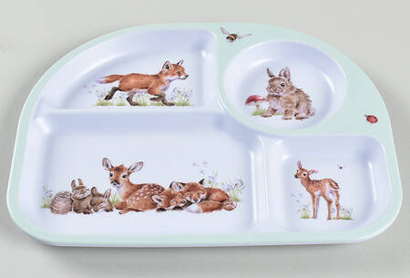 Wrendale Designs Divided Child's Plate by Royal Worcester