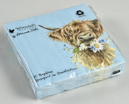 Wrendale Designs Package of Paper Cocktail Napkins