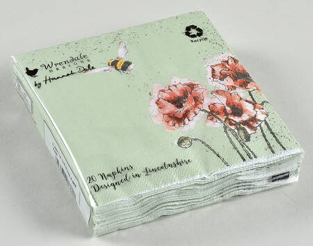 Wrendale Designs Package of Paper Cocktail Napkins