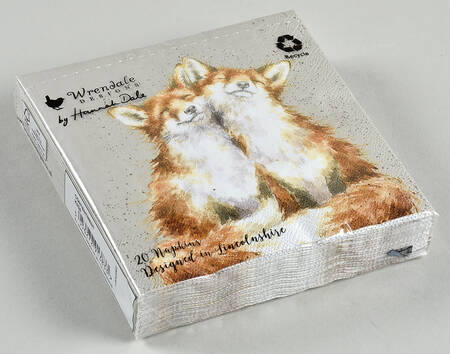 Wrendale Designs Package of Paper Cocktail Napkins