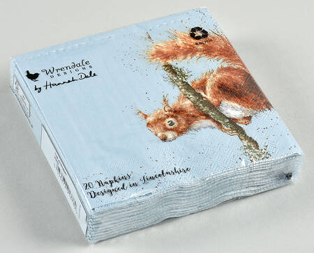 Wrendale Designs Package of Paper Cocktail Napkins