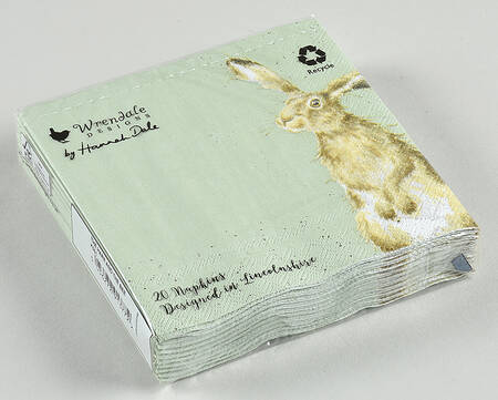 Wrendale Designs Package of Paper Cocktail Napkins