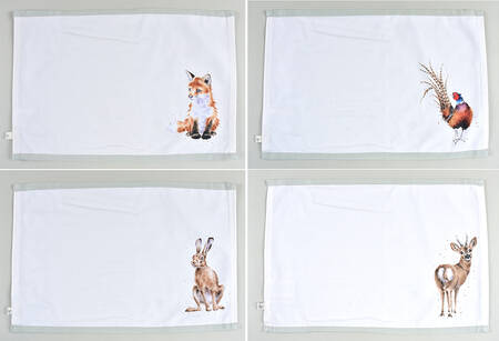 Wrendale Designs Cloth Placemat - Set of 4 (PMCM5, PMCM6, PMCM7 & PMCM8)