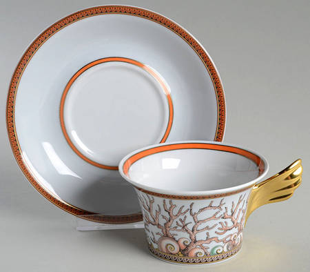 Les Etoiles de la Mer 25th Anniversary Cup & Saucer Set