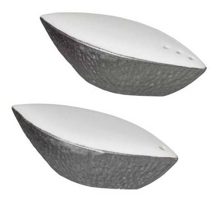 Mineral Irise Dark Grey Salt & Pepper Set