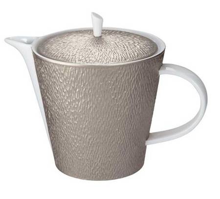 Mineral Irise Warm Grey Tea/Coffee Pot & Lid