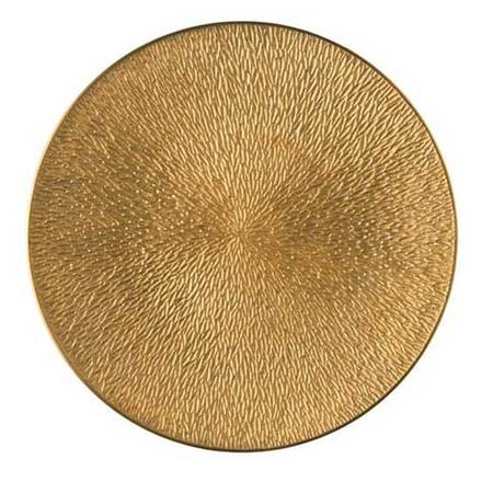 Mineral Irise Yellow Gold Bread & Butter Plate