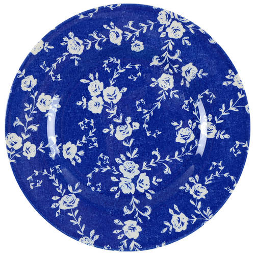 Blue Chintz Salad Plate