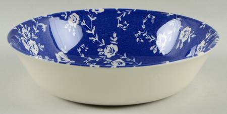 Blue Chintz Soup/Cereal Bowl