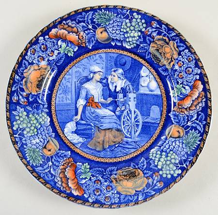 John Alden and Priscilla Blue Multicolor by Rowland &amp; Marsellus
