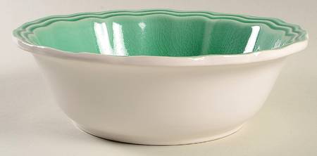 Baroque Seafoam Soup/Cereal Bowl
