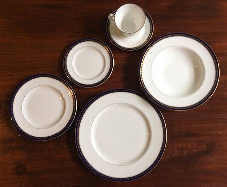 Odette Blue Dinner Plate