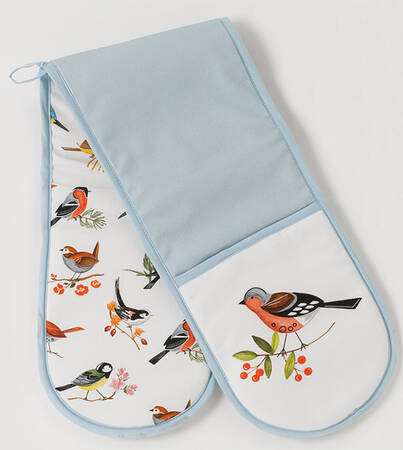 Bird Song Cloth Double Oven Glove