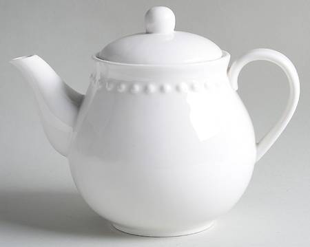 Hobnail (Porcelain) Teapot & Lid