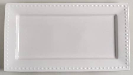 Hobnail (Porcelain) 16" Rectangular Serving Platter