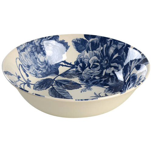 Floral Weave Blue Soup/Cereal Bowl - Set of 4