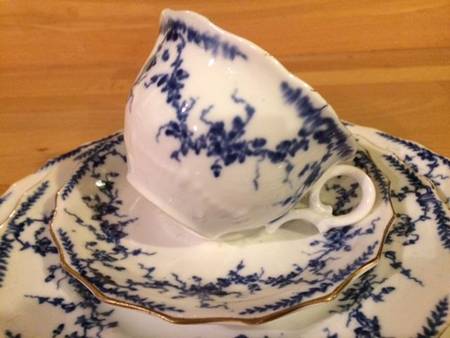 3312X Flat Cup & Saucer Set