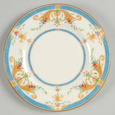 Bordeaux Turquoise Bread & Butter Plate