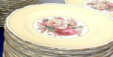 ROA318 Handled Cake Plate