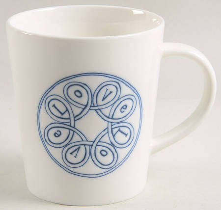 Blue Love Mug