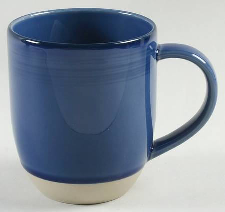 Brushed Glaze Cobalt Blue Mug