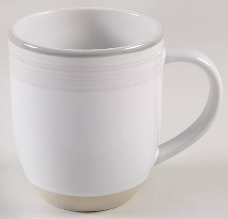 Brushed Glaze Soft White Mug