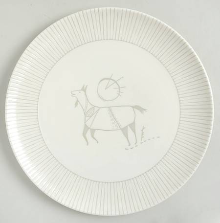 Cave Animal Salad/Dessert Plate