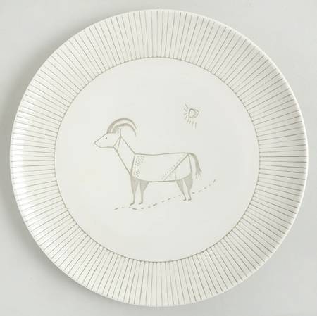 Cave Animal Salad/Dessert Plate