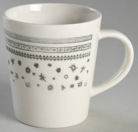 Charcoal Grey Lines Mug