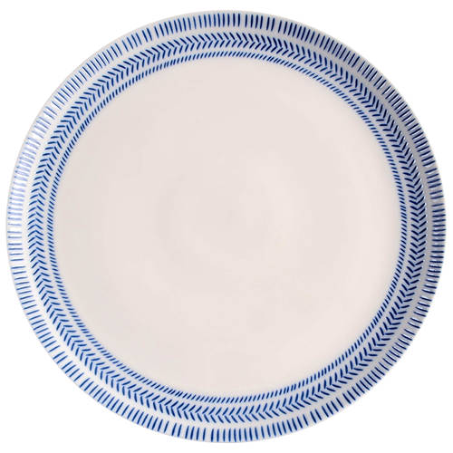 Cobalt Blue Chevron by Royal Doulton